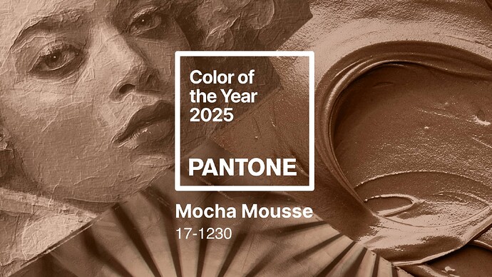 PANTONE ANUNCIA EL COLOR DEL AÑO 2025: MOCHA MOUSSE - GIMSBLOG BY GIMETRIC